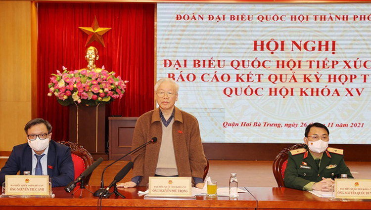 Tổng Bí thư Đẩy mạnh đấu tranh, quyết tâm quét sạch chủ nghĩa cá nhân